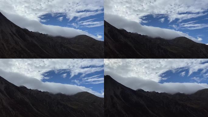 蓝天白云大山高原