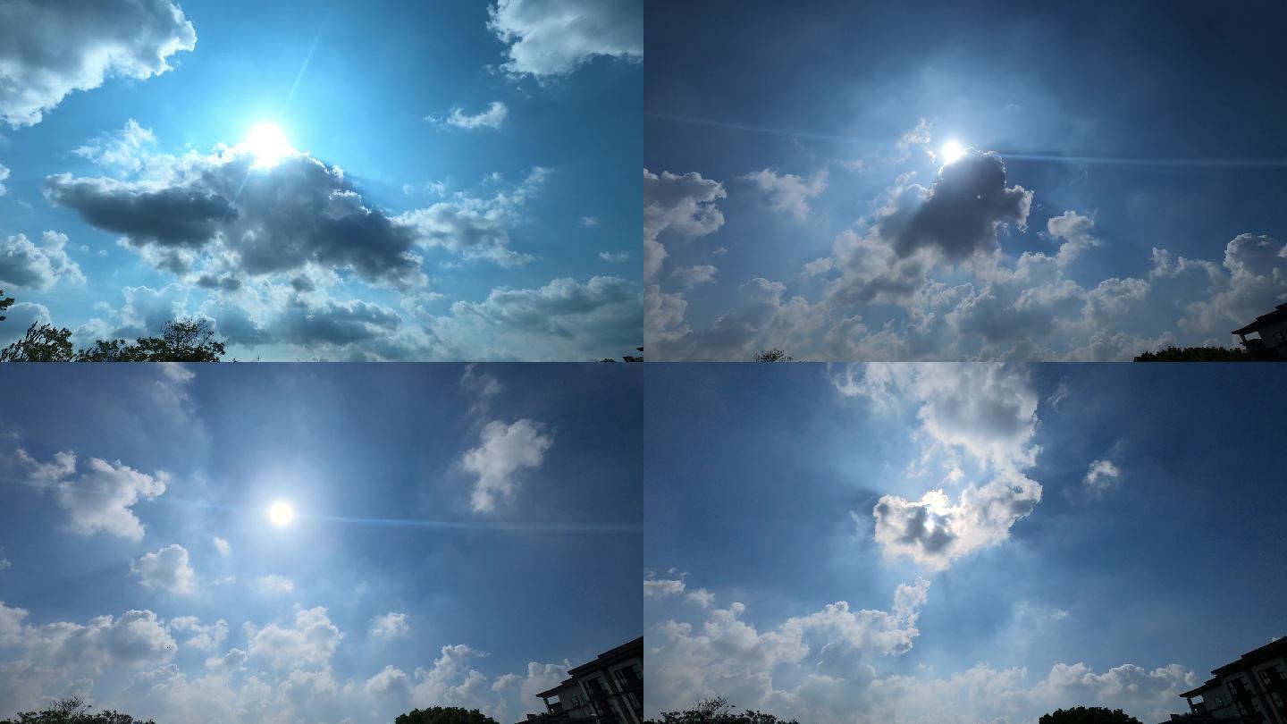 云彩变幻4K延时摄影