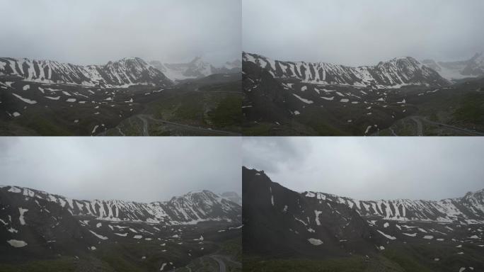 雪山风景航拍