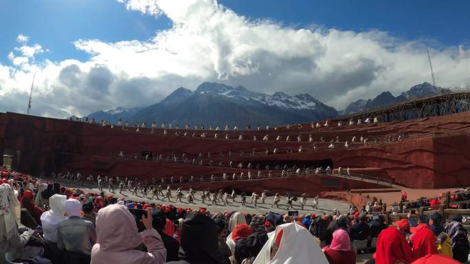 印象·丽江 云南大型实景演出 旅行素材