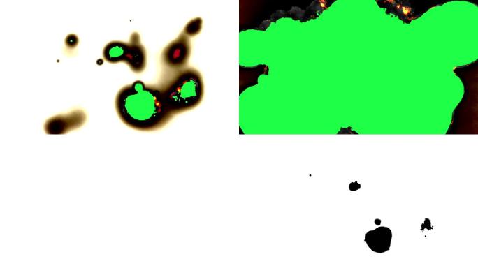 燃烧纸烧焦燃烧痕迹火灾