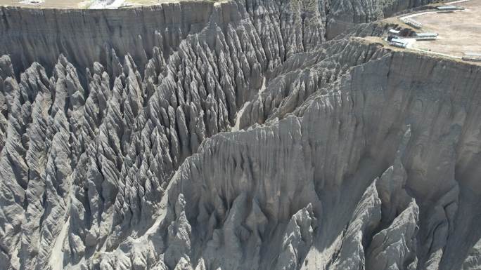 独山子大峡谷航拍