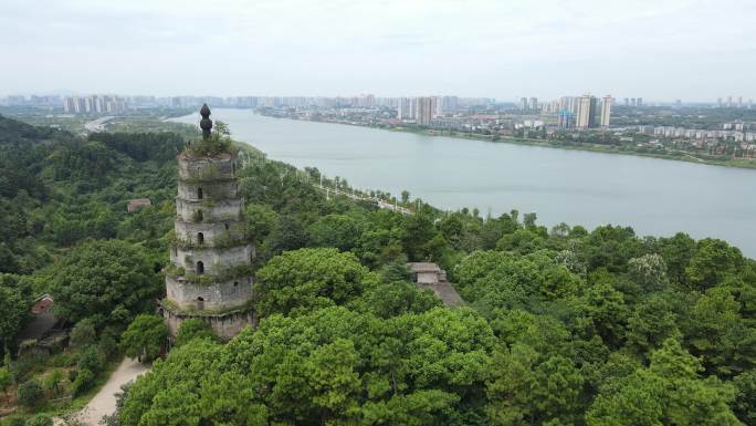 衡阳 珠晖区 茶山坳 珠晖塔 湘江