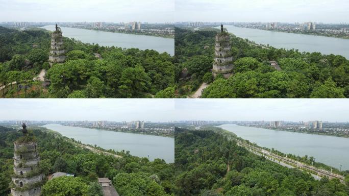 衡阳 珠晖区 茶山坳 珠晖塔 湘江