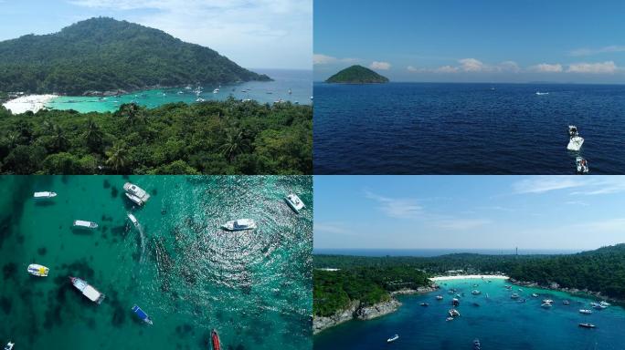 海岛 海岸 礁石 沙滩 海湾 大海