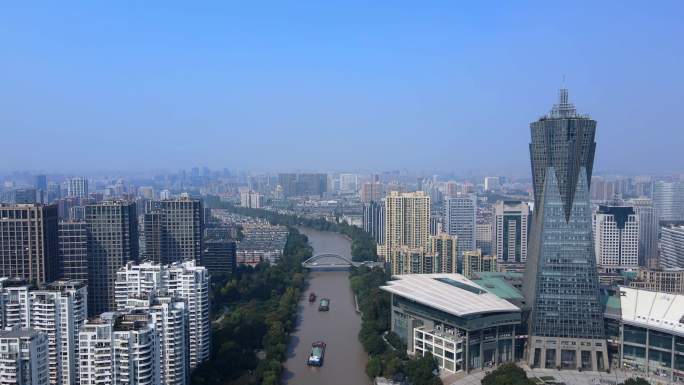 京杭大运河航拍风光