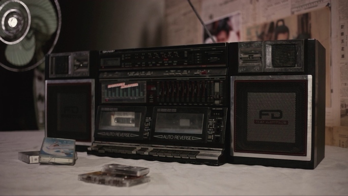 录音机老式录音机卡带机怀旧