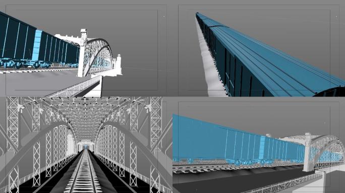 货运火车c4d工程