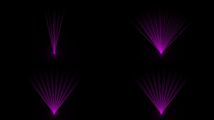 紫色激光