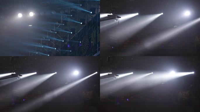 舞台效果灯打开视频素材