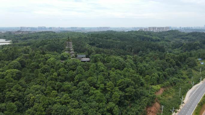 衡阳 珠晖区 茶山坳 珠晖塔 湘江