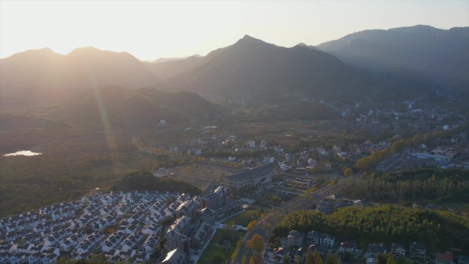 莫干山 德清 湖州 小镇 傍晚