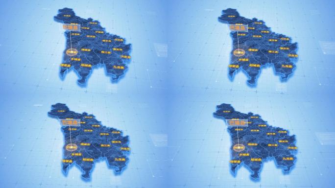 四川甘孜藏族自治州巴塘县三维科技地图