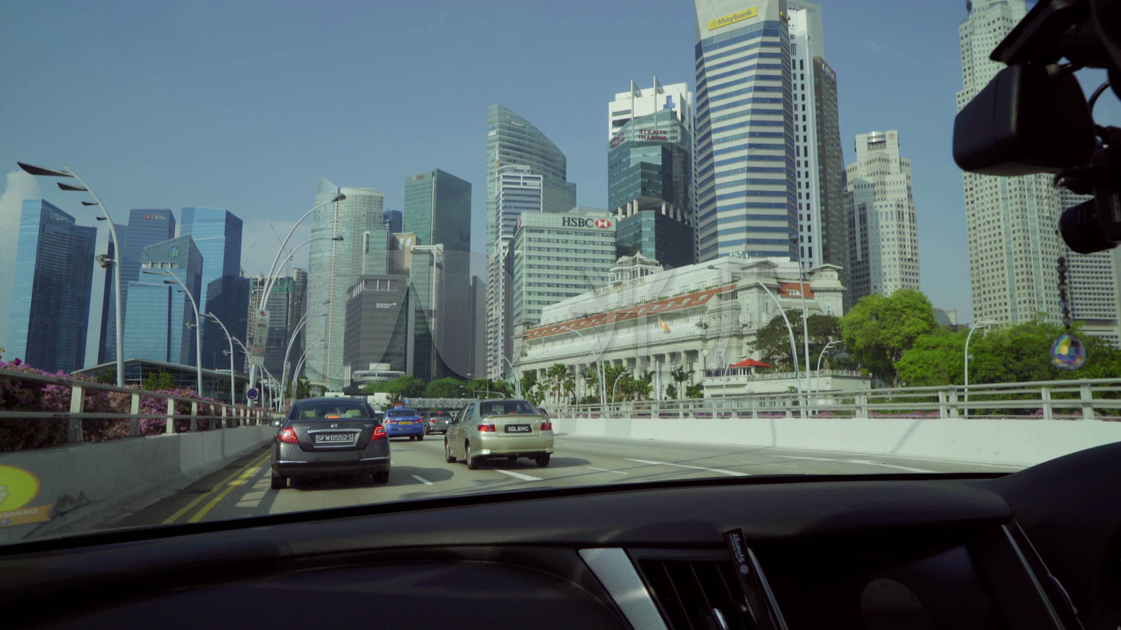 航拍新加坡城市道路和高架桥_3840X2160_高清视频素材下载(编号:6853444)_实拍视频_光厂(VJ师网) www.vjshi.com