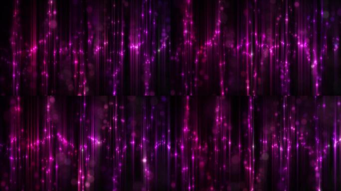 紫色光斑粒子流
