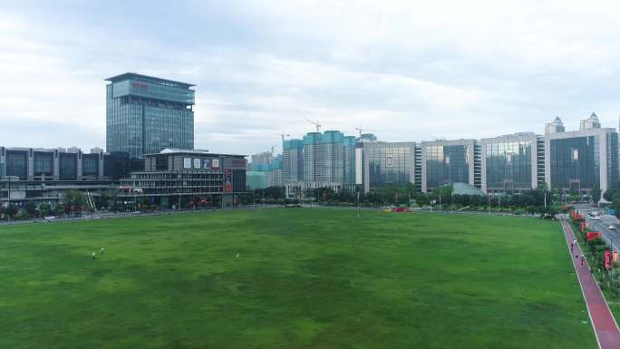 4K温江区政府大楼
