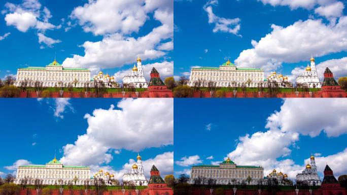 莫斯科的克里姆林宫观