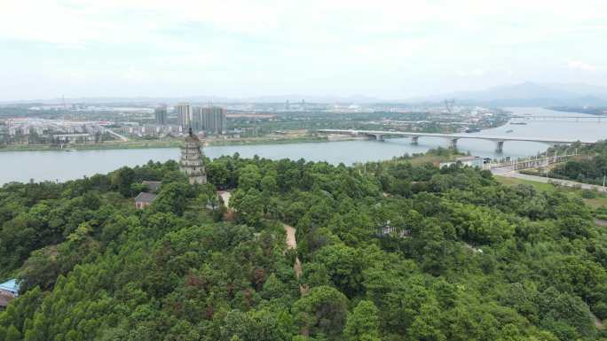 衡阳 珠晖区 茶山坳 珠晖塔 湘江