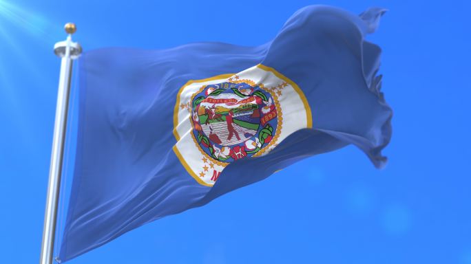 明尼苏达州国旗