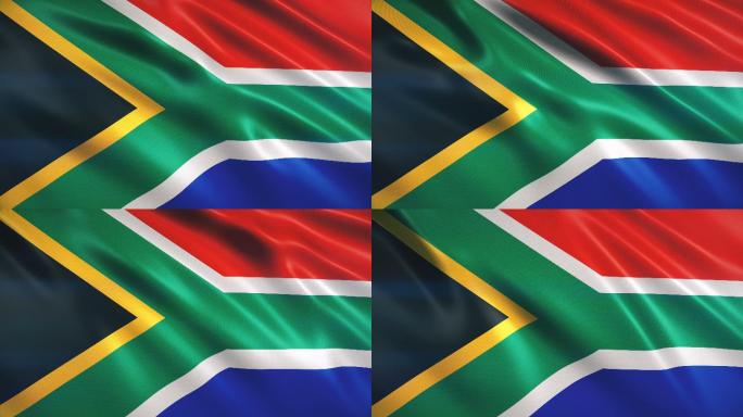 南非国旗视频素材