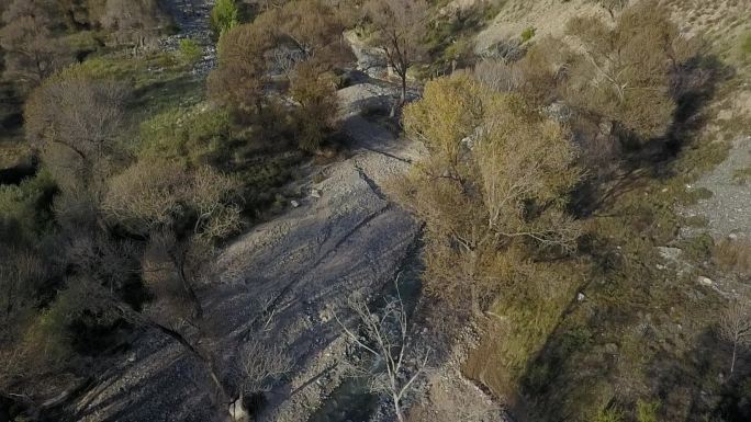 青海 龙羊峡 大峡谷 秋季 航拍