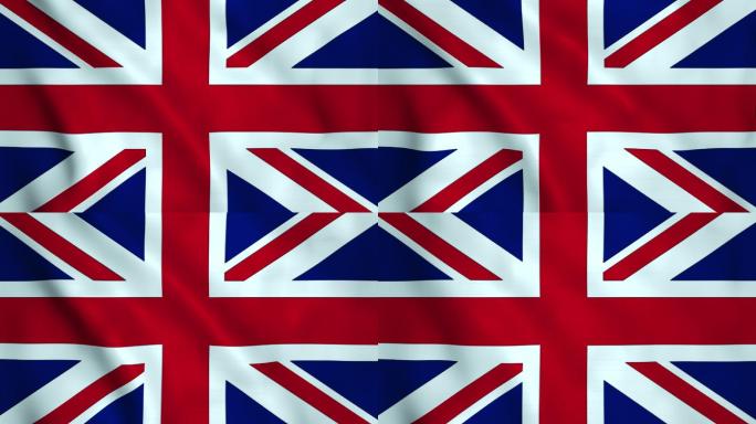 英国国旗英国旗子英国旗旗子飘扬