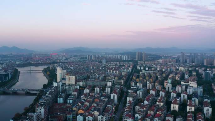 诸暨城市大景