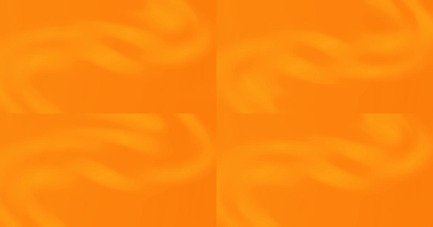 具有平滑模糊渐变的抽象橙色灯光背景动画