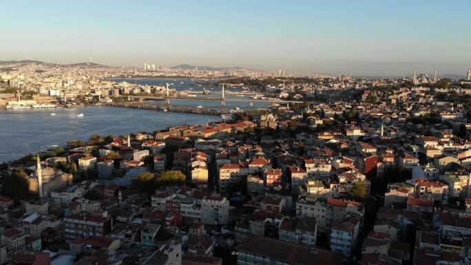 伊斯坦布尔城市航拍