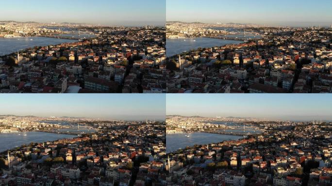 伊斯坦布尔城市航拍