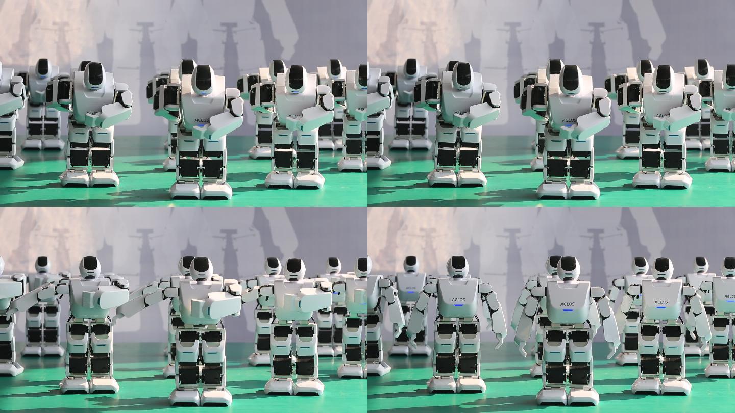 科技机器人数字控制智能化运动唱歌跳舞玩具