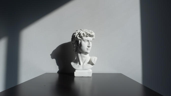 美术画室光影变化