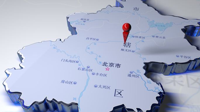 北京地图4区域