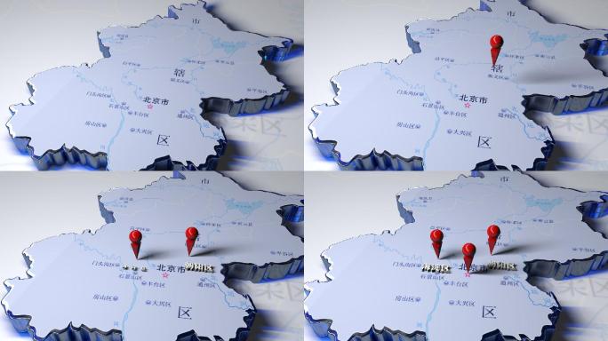 北京地图4区域