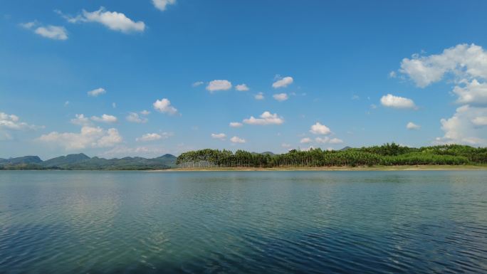 户外自然风景水天一色