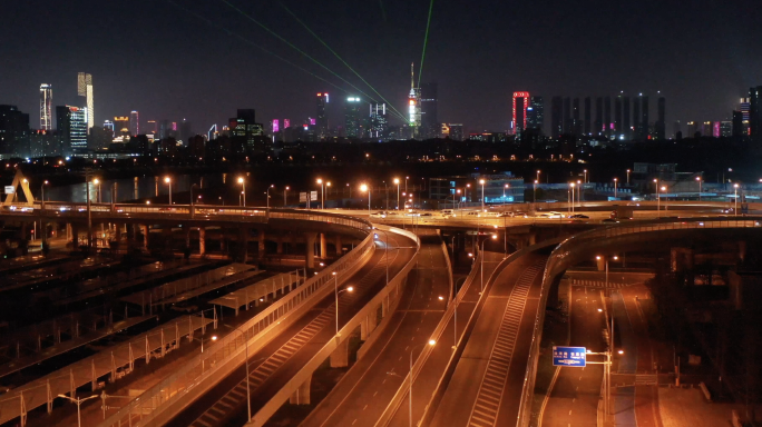 长沙市环线夜景