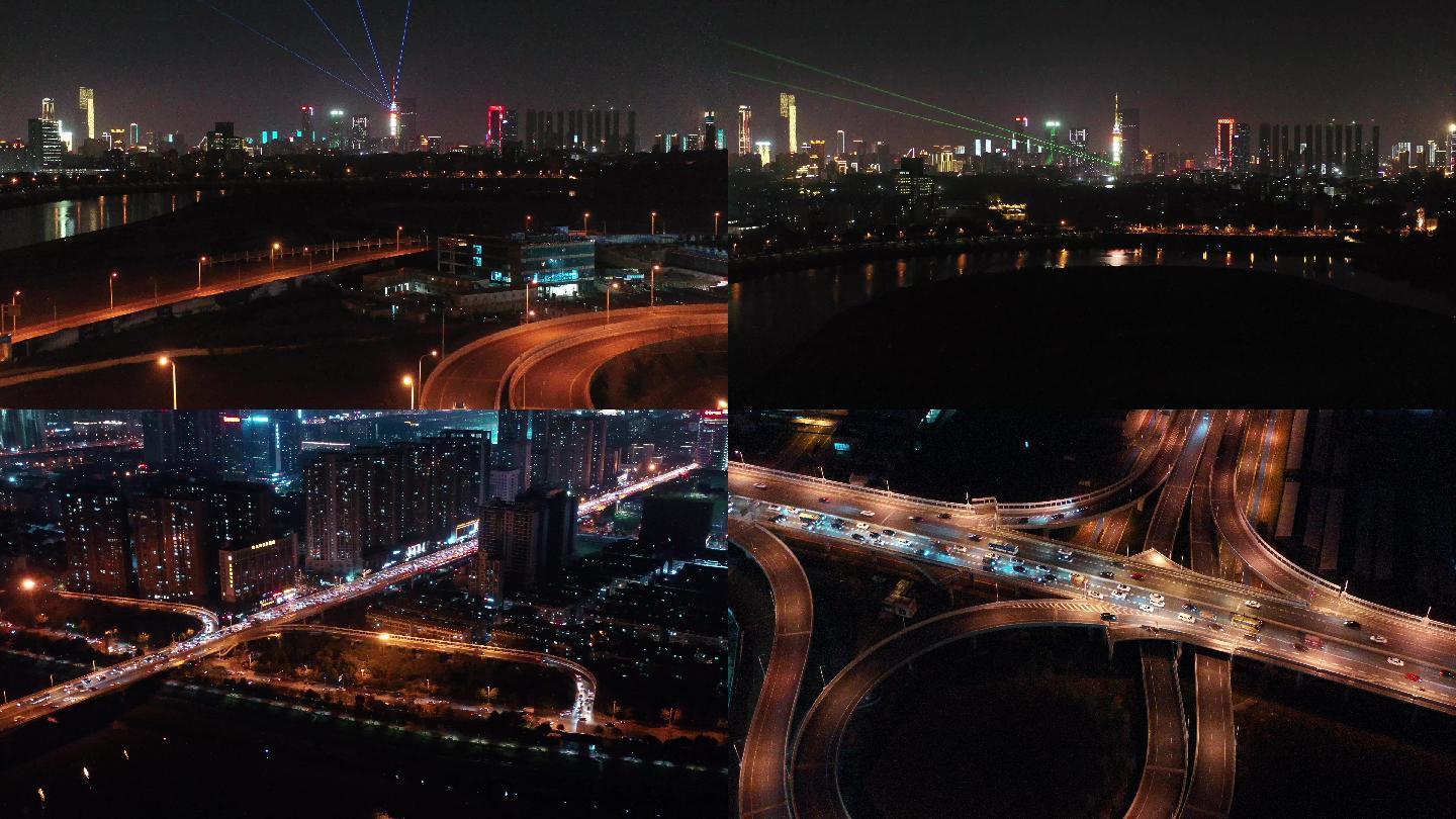 长沙市环线夜景