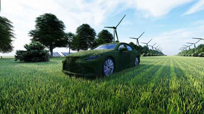 新能源汽车 绿色出行 绿色城市