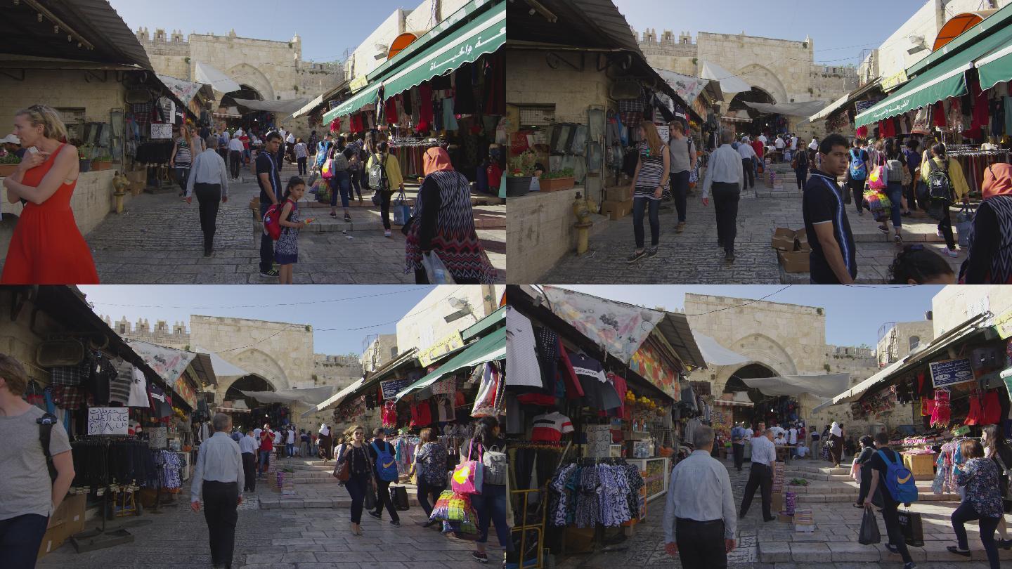 大马士革大门附近的市场