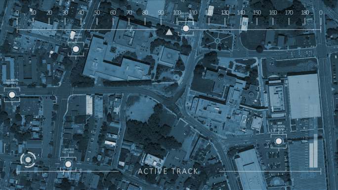 无人机跟踪雷达扫描军事行动美国美军