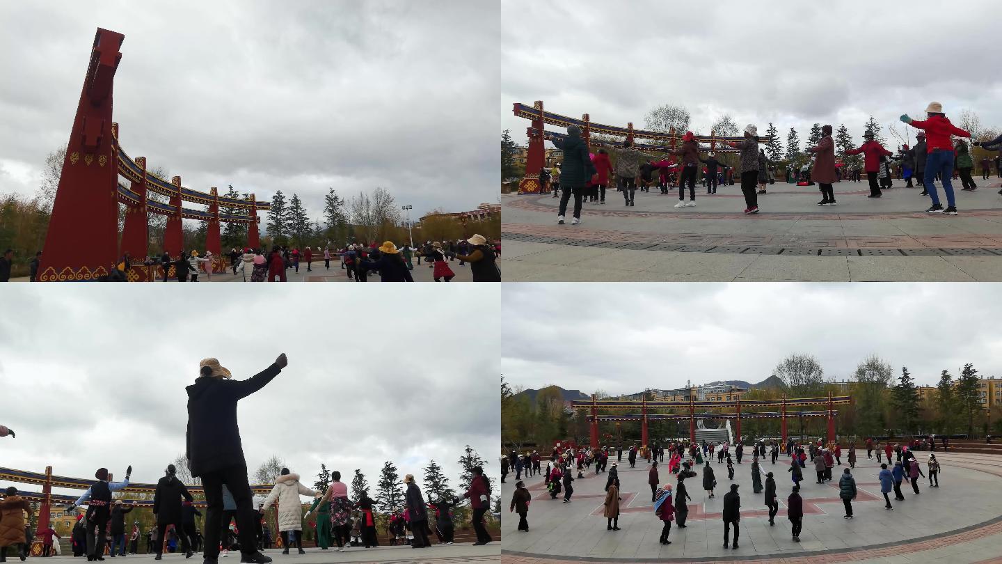 香格里拉藏族广场舞