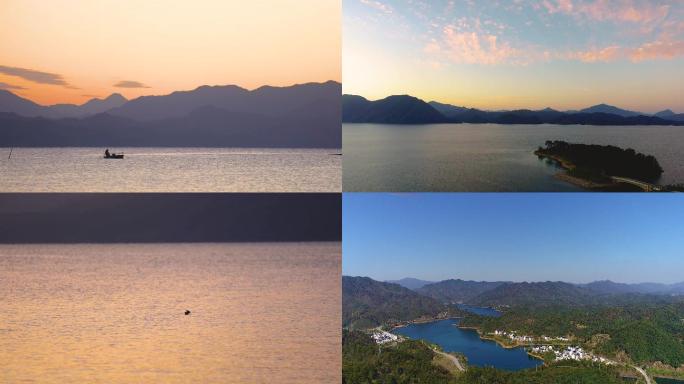 航拍4K太平湖