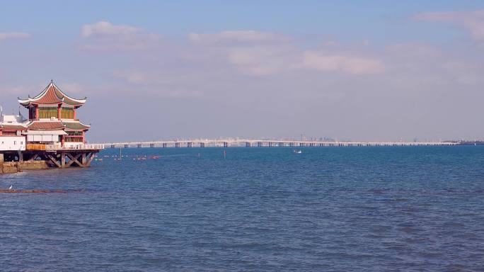 海上桥梁集美大桥4K