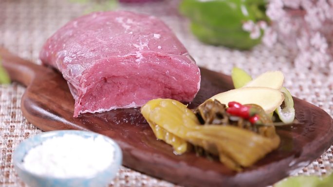 淀粉加瘦肉上浆嫩肉的方法  (3)