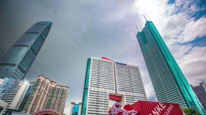 深圳两座最高建筑的坍塌
