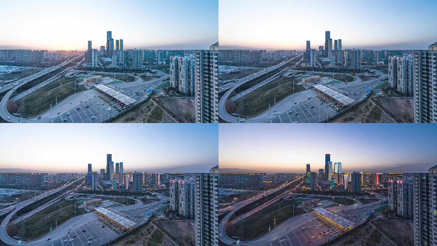 西安高新区城市宣传片-4K延时