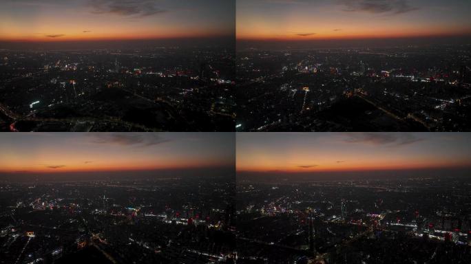 御3cine版拍摄城市日落的夜景