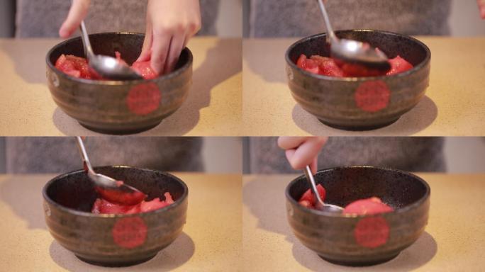 烫西红柿去皮熬番茄酱  (9)