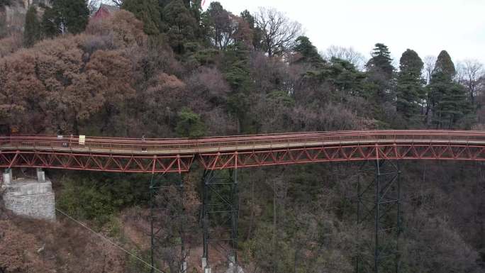 渭南市少华山旅游风景区航拍4K