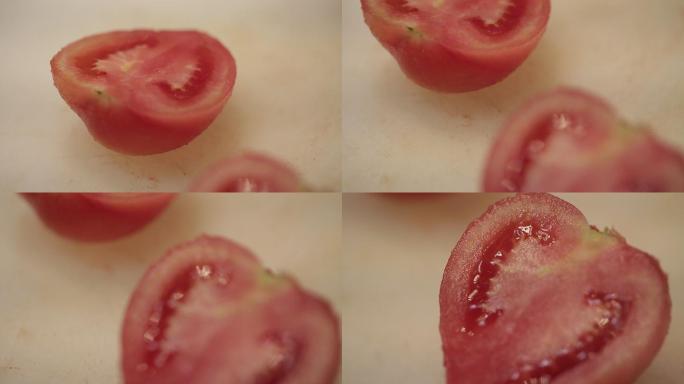 烫西红柿去皮切块  (11)